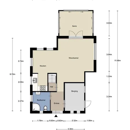 מלון Vakantiewoning Maas En Waal 40